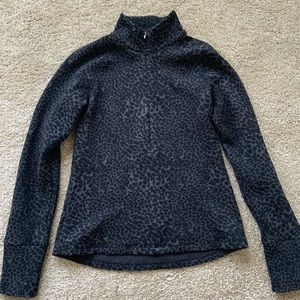 Black sporty workout jacket